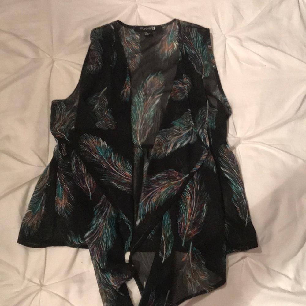 Sheer vest